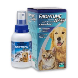 Antipulgas e Carrapatos Frontline Spray para Cachorro e Gatos - 100ml