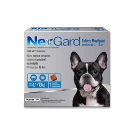 Antipulgas e Carrapatos Merial Nexgard 28,3 mg para Cachorro de 4,1 a 10 Kg