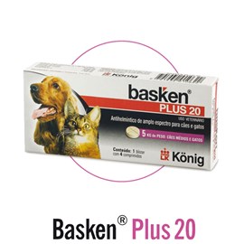 Basken Plus 20 - 4 Comprimidos