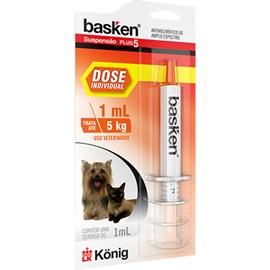 Basken Suspensão dose Individual 1ml - König