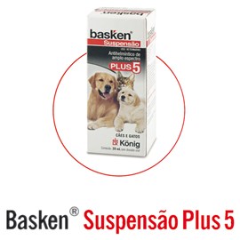 Basken Suspensão Plus 5 - 20ml