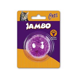 Bola de Luz com Espinhos Roxo para Gatos Jambo