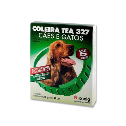 Coleira Tea 327 para cachorros 28G 44cm - König