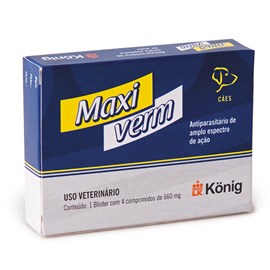 Maxi Verm 4 Compridos - König