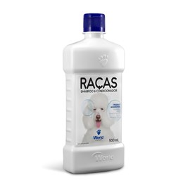 Shampoo e Condicionador World Raças Poodle/Bichon Frise 500ML