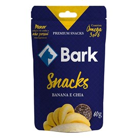 Snack Bark para cães Sabor  Banana e Chia 60gr