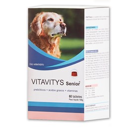 Suplemento para Cachorro Vitavitys Senior com 60 Tabletes