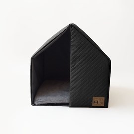 The House Black Beds for Pets - Matelassê